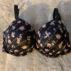Pink Wear Everywhere Super Push Up Bra - 34DD